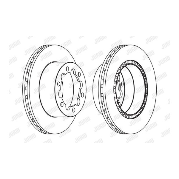 Jurid Brake Disc (Rear) image
