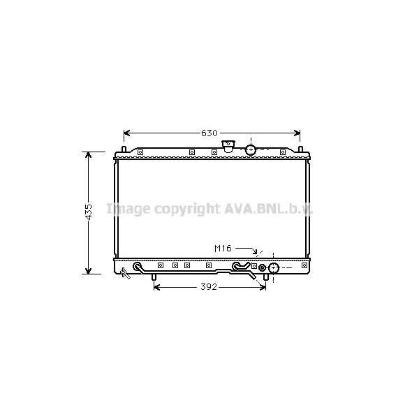 RAD MITSUBISHI COLT MIRAGE 92-96 image