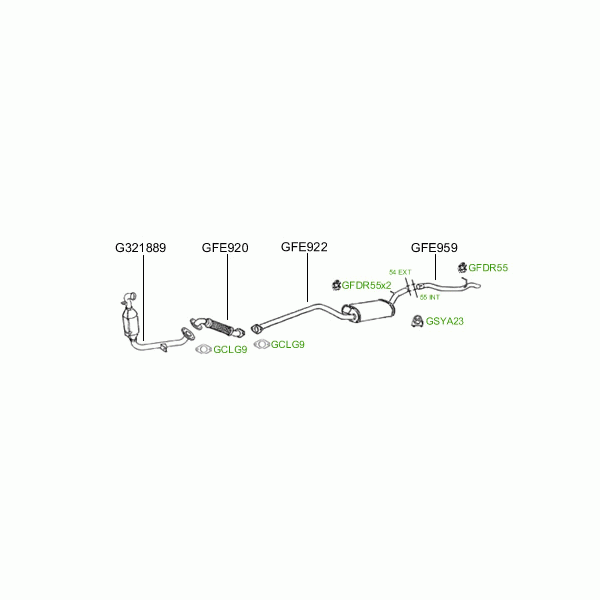 GT Exhausts Exhaust System image