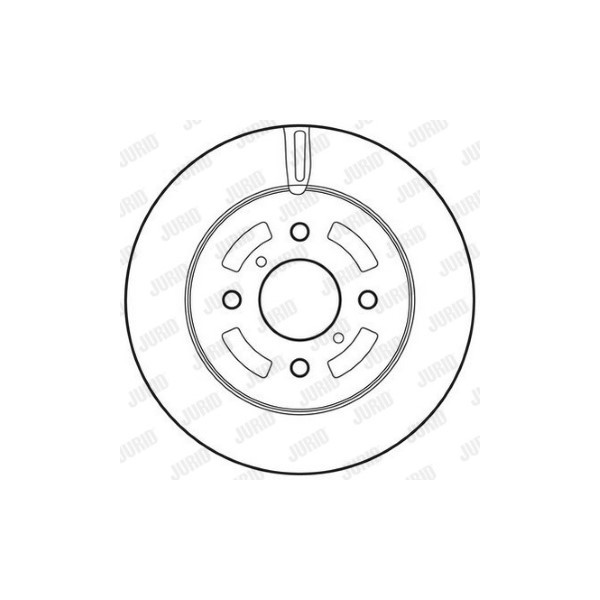 SINGLE BRK DISC FT SUZU IGNIS 00-05 image