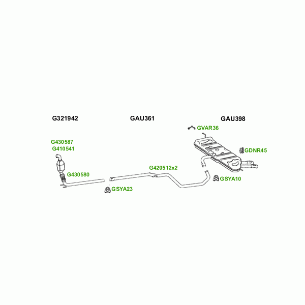 GT Exhausts Exhaust System image