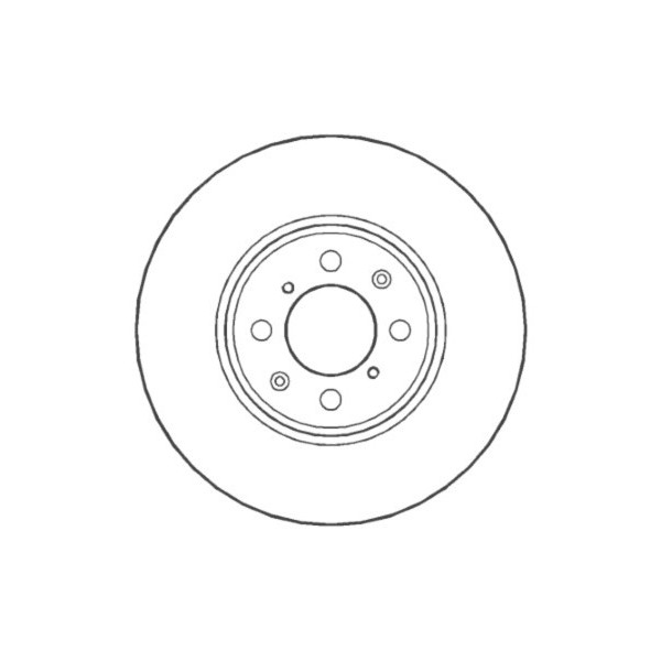 SINGLE BRK DISC FT ROVER MGZR MGZS 01-05 image