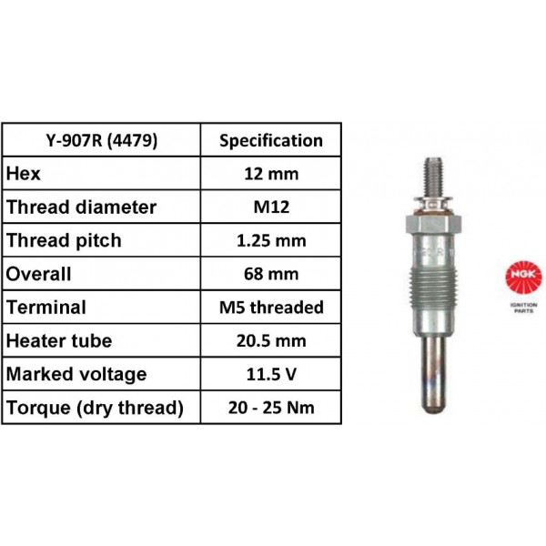 Glow Plug Ford 84-90 image