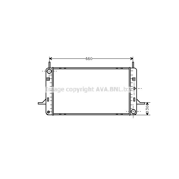 RAD FORD P100 SIERRA SAPPHIRE 86-91 image