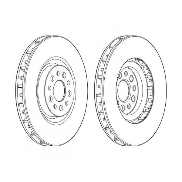 SGL BRK DISC FT CITR C8 PEUG 807 06-11 image