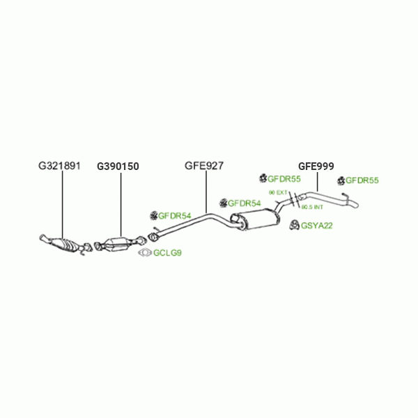 GT Exhausts Exhaust System image