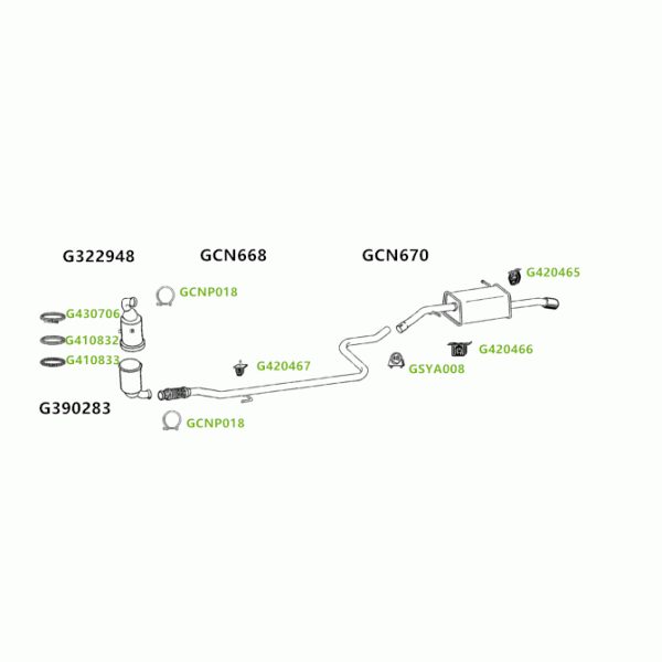 GT Exhausts Exhaust System image