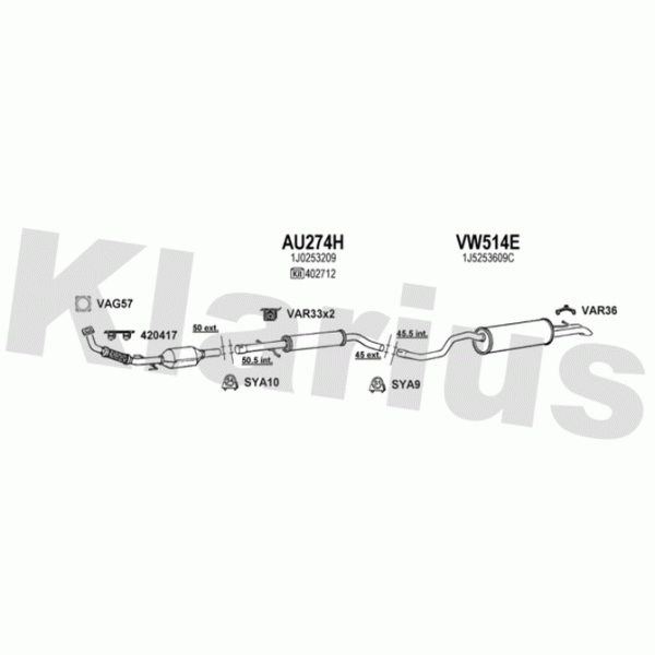 Klarius Exhaust System image