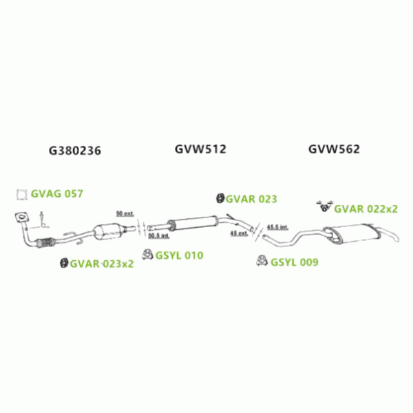 GT Exhausts Exhaust System image