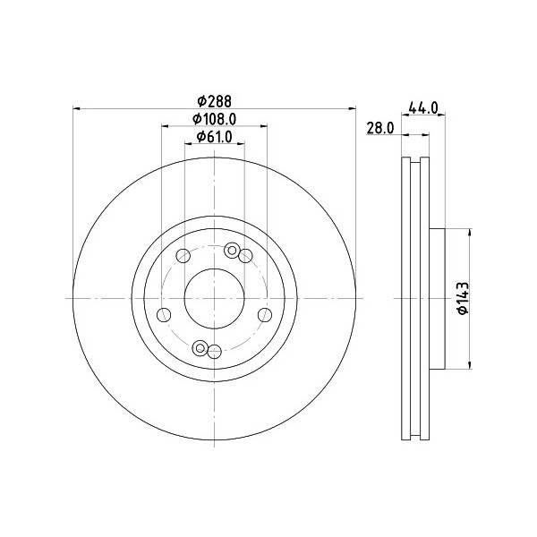 Brake Disc Renault 98-02 image