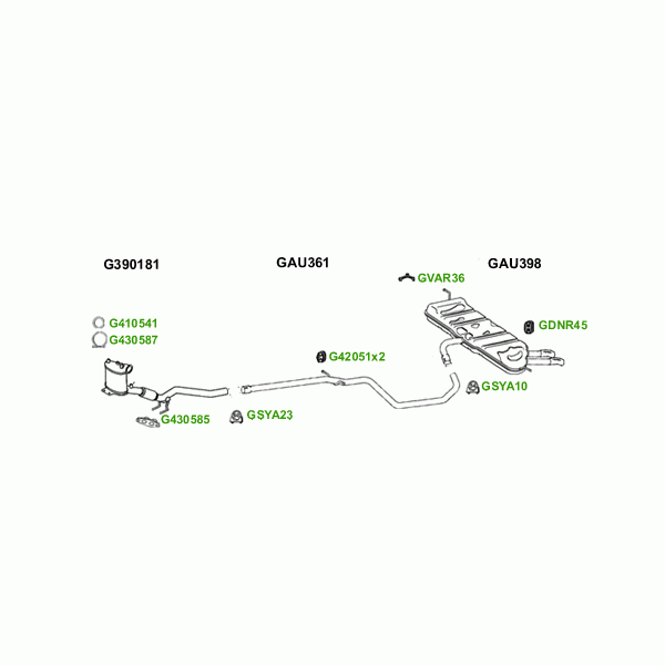 GT Exhausts Exhaust System image