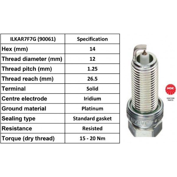 Spark Plug Dacia Nissan Renault 09-23 image