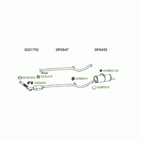 GT Exhausts Exhaust System image