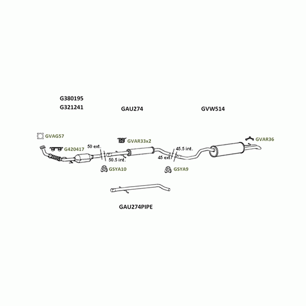 GT Exhausts Exhaust System image