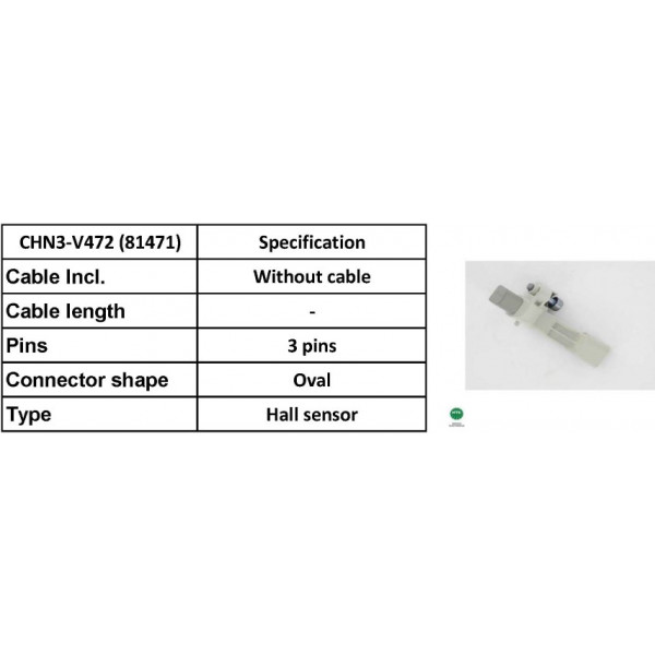 CRANK SENSOR AUDI A3 VW GOLF POLO UP 12-21 image