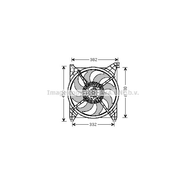 CLG FAN HYUN SONATA KIA MAGENTIS 98-05 image