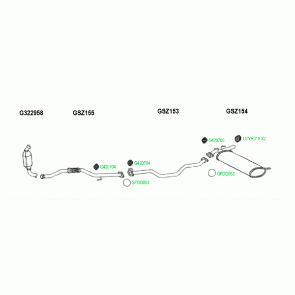 GT Exhausts Exhaust System image