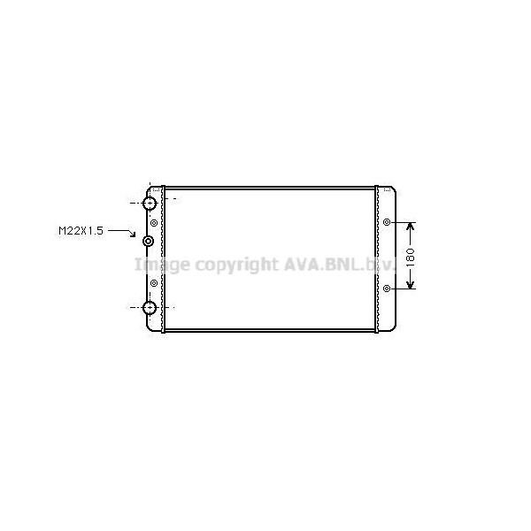 RADIATOR VW 94-05 image