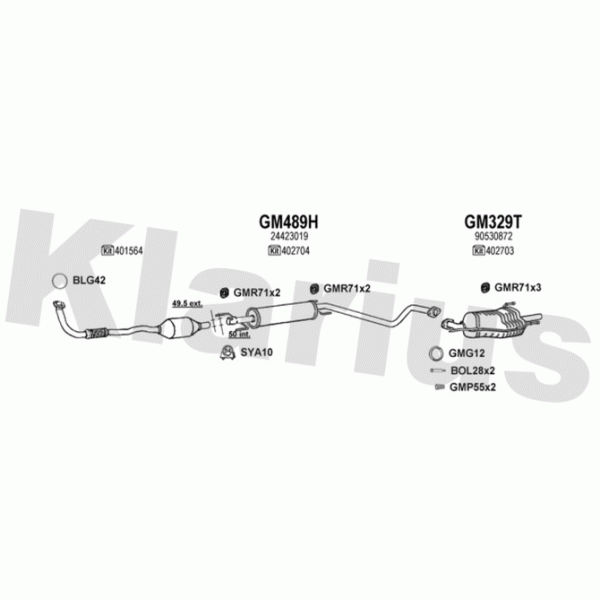 Klarius Exhaust System image