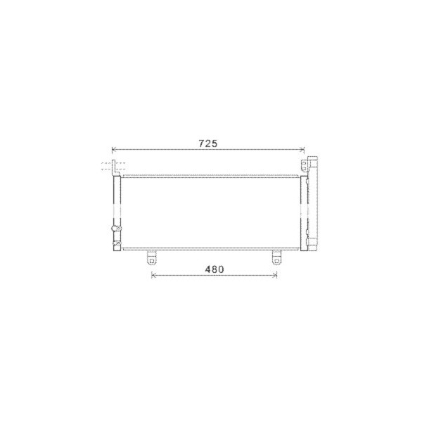 CNDNSR CAMRY 24 I HYBRID 06- image