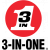 Logo for 3-IN-ONE
