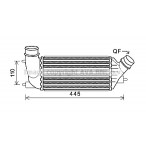 Image for Charge Air Cooler To Suit Citroen and Fiat and Peugeot and Toyota