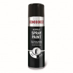 Image for Simoniz SIMP16D - Satin Black Acrylic Spray Paint 500ml