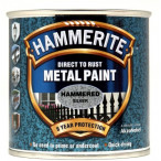 Image for Hammerite 5084798 - Metal Paint Hammered Silver Paint 250ml