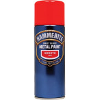Image for Hammerite 5092967 - Metal Paint Smooth Red Aerosol Paint 400ml