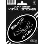 Image for Castle Promotions V567 - As Fast As I Can Sticker