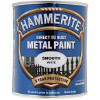 Image for Hammerite 5092956 - Metal Paint Smooth White Paint 750ml