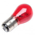 Image for Lucas LLB380R Red Brake Tail Light Bulb Bay15d SBC 12V 21/5W