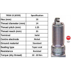 Image for NGK Spark Plug 4559 / TR5B-13 to suit Ford and Mazda and Volvo
