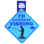 Image for Castle Promotions DH21 - Id Rather Be Fishing Diamond Hanger