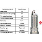 Image for NGK Spark Plug 94769 / ILZTR6A8G to suit Ford and Volvo