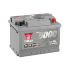 Image for Yuasa YBX5075 12V 60Ah 640A Silver High Performance Car Battery