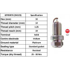 Image for NGK Spark Plug 94123 / IZFR5R7G to suit Chevrolet and Vauxhall