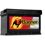 Image for Banner Power Bull P7412 - 12 Volt 74 Amp Hour Lead Acid Battery