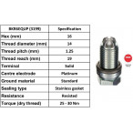 Image for NGK Spark Plug 3199 / BKR6EQUP to suit Audi and BMW and Ford and Nissan and Peugeot and Renault and Toyota and Vauxhall and VW
