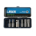 Image for Laser Tools 0592 - Spline Bit Set (6pc)