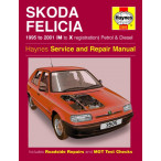 Image for Haynes 3505 - Workshop Service & Repair Manual Skoda Felicia