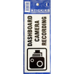 Image for Castle Promotions V590 - Dashboard Camera Recording Sticker