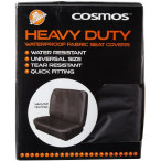 Image for Cosmos HDC 52103 Rear Bench Heavy Duty Seat Cover in Black
