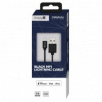 Image for Simply BLAC02 - Mfi Usb To Iphone Cable 1.5M Black