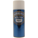 Image for Hammerite 5084782 - Metal Paint Smooth White Aerosol Paint 400ml