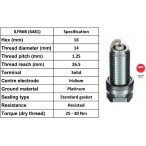 Image for NGK Spark Plug 6481 / ILFR6B to suit Ford and Hyundai and Kia and Land Rover and Subaru and Volvo