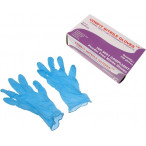 Image for Saville Comfit NG201FM Nitrile Powder Free Blue Gloves - Medium