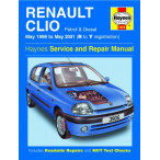 Image for Haynes 3906 - Workshop Service & Repair Manual Renault Clio 1998-2001