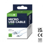 Image for Simply IcmC02 - Usb To Micro Usb Cable 1.5M White