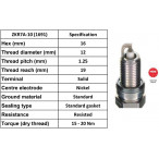 Image for NGK Spark Plug 1691 / ZKR7A-10 to suit Alfa Romeo and Chrysler and Fiat and Ford and Lancia